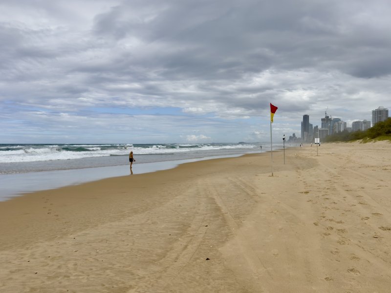 Main Beach On Foot Tedder Avenue To The Spit